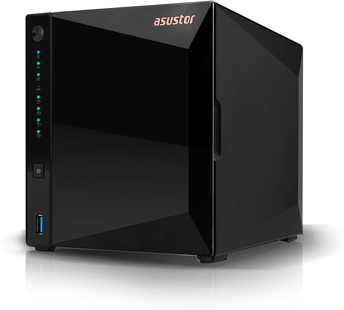 Asustor Drivestor 4 Pro Gen2 AS3304T v2, 4 Bay NAS, 1.7GHz Quad-Core, 2GB RAM by Asustor
