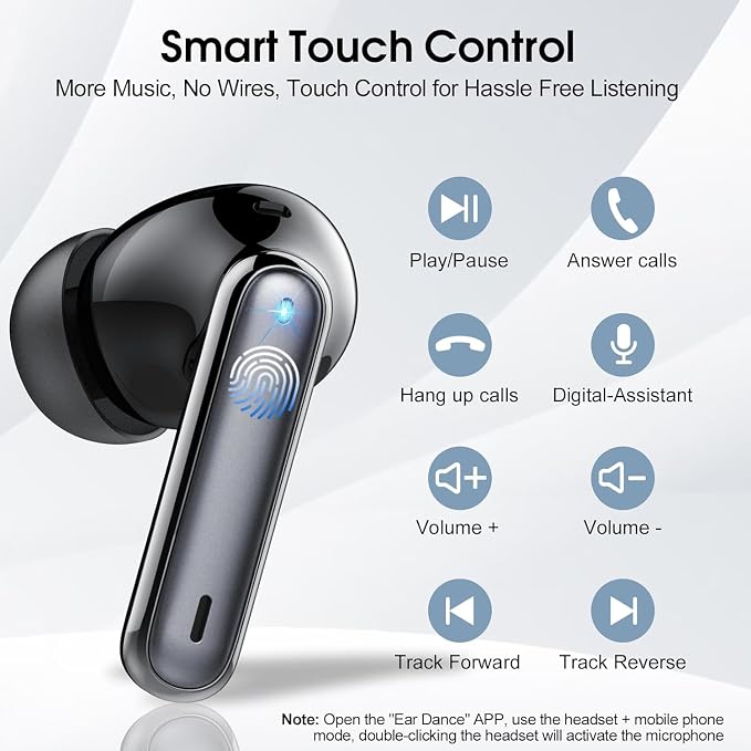 Ai Translation Earbuds Real Time, 3-in-1 Buletooth 5.3 Translator Earbuds - Image 9