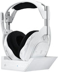 Logitech G Astro A50 X Multi-Platform Wireless Gaming Headset - White | For PS5, Xbox, PC, Switch - PLAYSYNC Video & Audio Switcher, HDMI 2.1 4K 120Hz VRR, 24bit/48kHz, <24hr Battery, 2.4GHz & BT by Unknown