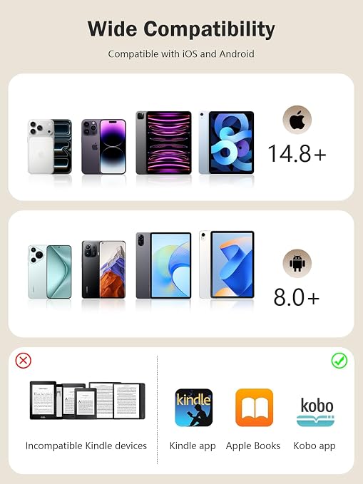 TikTok Scrolling Ring for iphone, Fingertip Wireless Scroller Page Turner for - Image 7