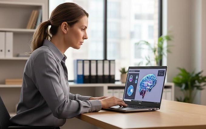 Dell Precision 7780 Mobile Workstation 17.3" FHD Laptop, Intel Core i9-13950HX, 128GB RAM, 1TB NVMe SSD, NVIDIA RTX ADA 3500 12GB, HDMI, USB-C, Wi-Fi, BT - Windows 11 Pro - AI Copilot, Grey - Image 4