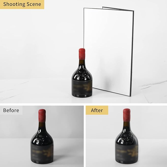 Meking 3 in 1 Photography Reflector Cardboard, Product and Food Photo Shooting - Image 3