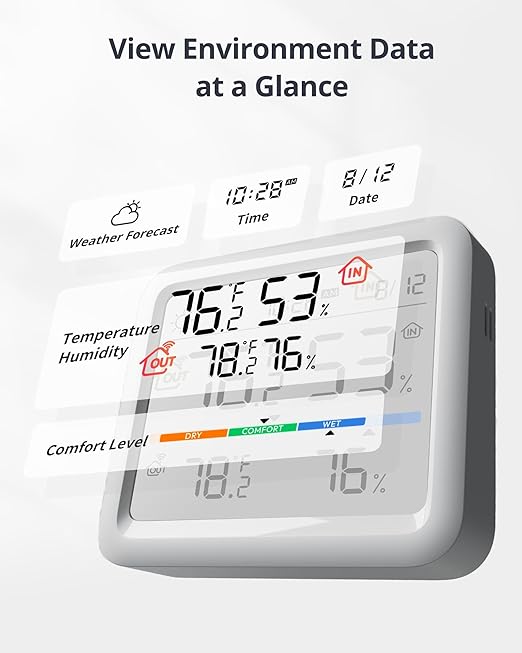 SwitchBot Meter Pro, Digital Hygrometer & Thermometer - Image 2