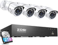 ZOSI 8CH 4K PoE Home Security Camera System, 8 Ports 16CH 8MP NVR by ZOSI
