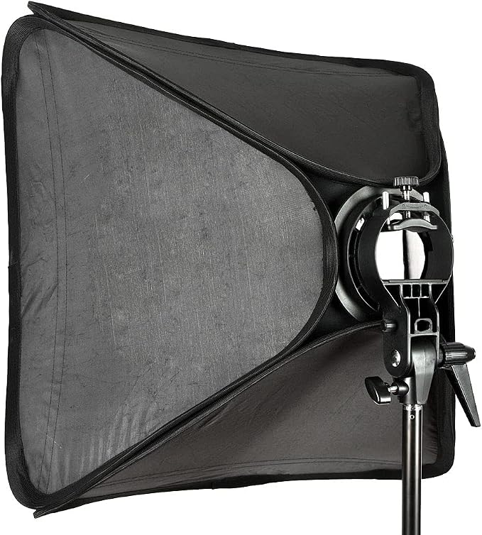 Godox 32" x 32" Softbox with S-Type Bowens Mount Bracket Flash Holder Kit - Image 5