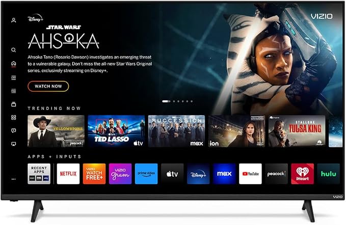 Vizio V4K55M 55″ Class 4K UHD HDR Smart TV by Amazon+Renewed