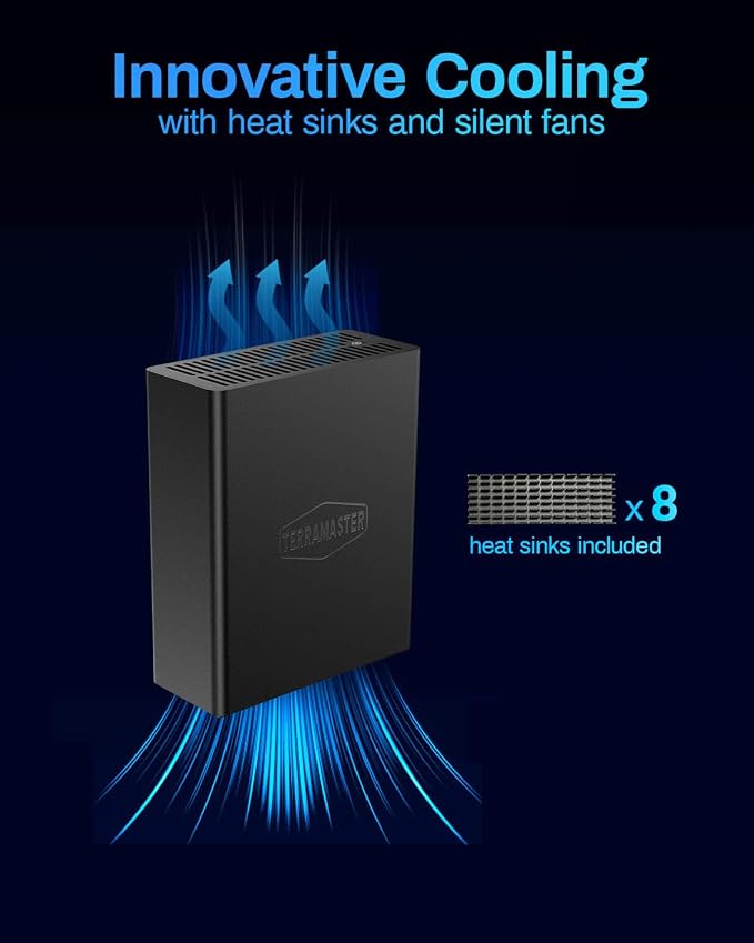 TERRAMASTER F8 SSD NAS Storage - Image 6