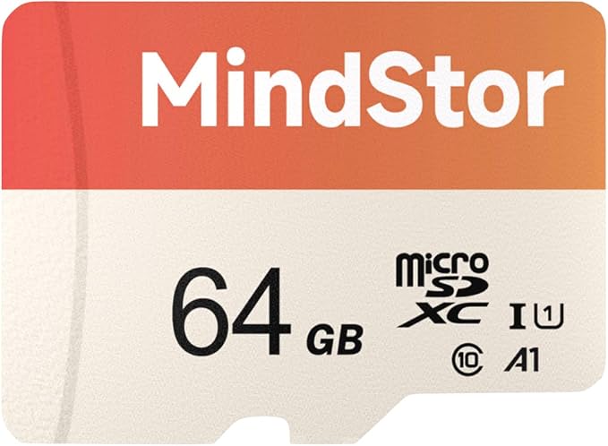 Micro SDXC 64GB Memory Card, MindStor 90MB/s Read Speed TF Card by Unknown