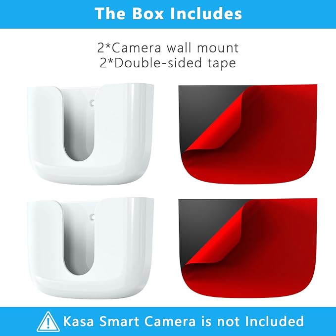 Dukoyb Adhesive Camera Mount for Kasa Smart Security Camera EC60 /KC400 - Image 7