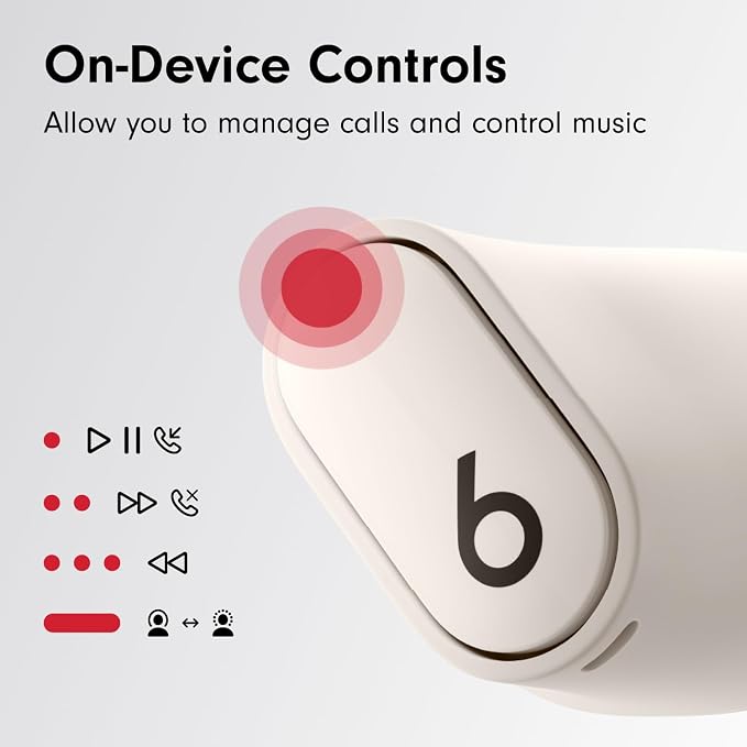 Beats Studio Buds + with Apple 20W USB-C Power Adapter - Ivory - Image 7