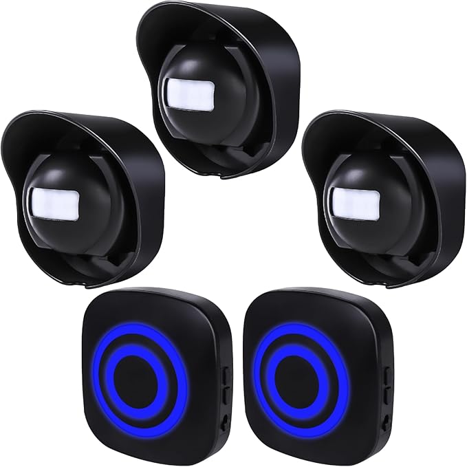 328ft Range Wireless Driveway Alarm Outside Weather Resistant Motion Sensor by Shaogax
