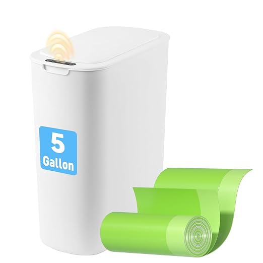 FRESHLIX Automatic Motion Sensor Bathroom Trash Can by FocusOnDailynecessities