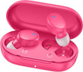 MOZOTER Mini Wireless Earbuds Bluetooth 5.3 in Ear Headphones Headsets | Light Weight,60Hrs Playtime Ear Buds with Charging Case,Smart Touch Control,Premium Sound with Deep Bass for Sport-Rose Pink by MOZOTER