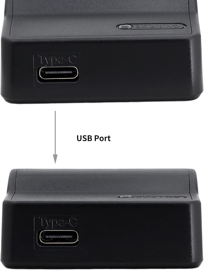 Norifon NP-60 USB Charger for Casio Exilim EX-S12, Zoom EX-Z20, EX-Z90 Camera - Image 6