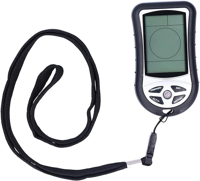 8 IN 1 Altimeter, Digital Compass, Hiking Thermometer, Timer - Image 5