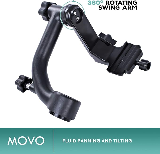 Movo GH700 MKII Professional Gimbal DSLR Tripod Head - Image 3