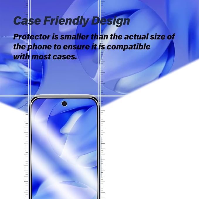 BIGFACE for Pixel 9A Tempered Glass Screen Protector + Camera Lens Protector - Image 5