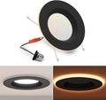 POWERASIA 1 Pack Black 5/6 Inch LED Can Lights by POWERASIA