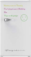 Frigidaire EFR331-WHITE 3.2 Cu ft Eraser Board Mini Compact Dorm Fridge (White) by Unknown
