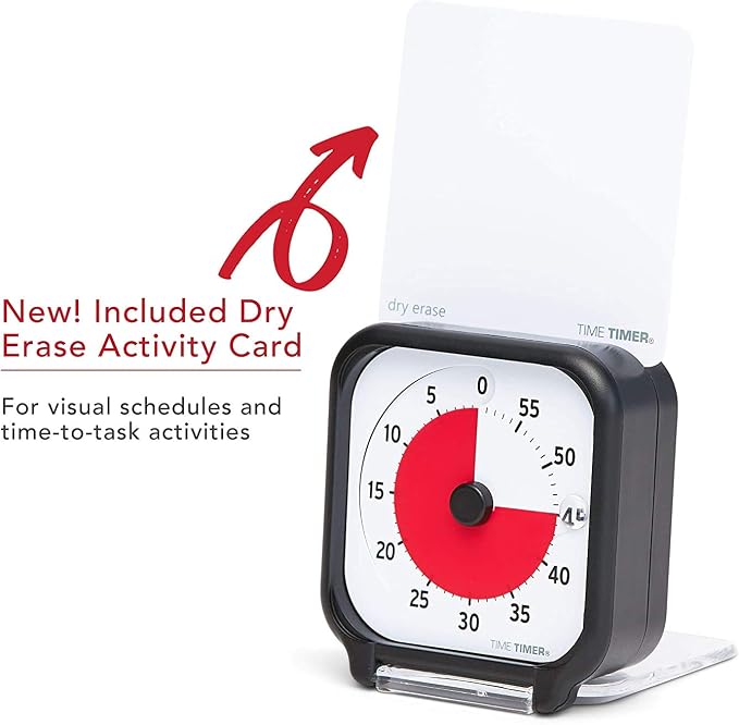 Time Timer 3 inch Visual Timer — 60 Minute Kids Desk Countdown Clock - Image 5