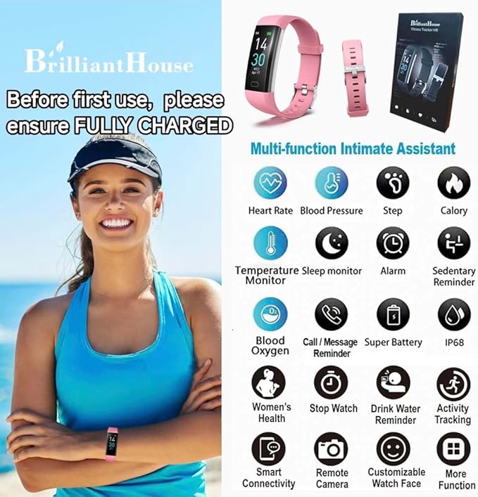 BrilliantHouse Fitness Tracker - Image 3