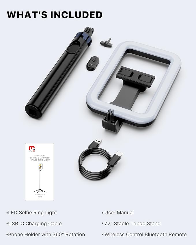 M MYBAT PRO Selfie Ring Light - Image 9