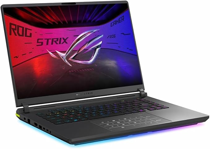 ASUS ROG Strix G16 (2025) Gaming Laptop, 16” ROG Nebula Display 16:10 2.5K 240Hz/3ms, NVIDIA® GeForce RTX™ 5060 Laptop GPU, Intel® Core™ Ultra 9 Processor 275HX, 32GB DDR5, 1TB PCIe SSD, Wi-Fi 7 - Image 2