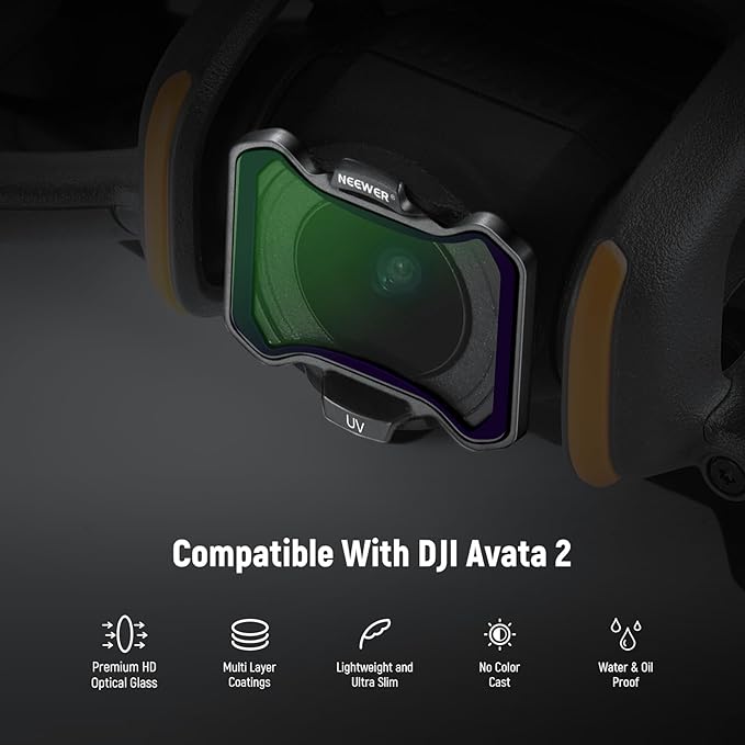 NEEWER Snap On ND&UV&CPL Filter Set Compatible - Image 3