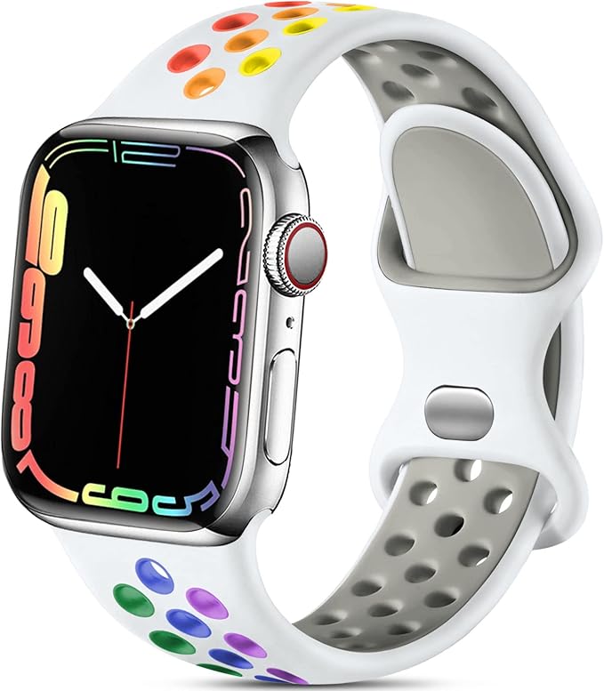 Lerobo Compatible with Apple Watch Band Series 9 41mm SE 40mm 38mm 42mm Soft by Lerobo