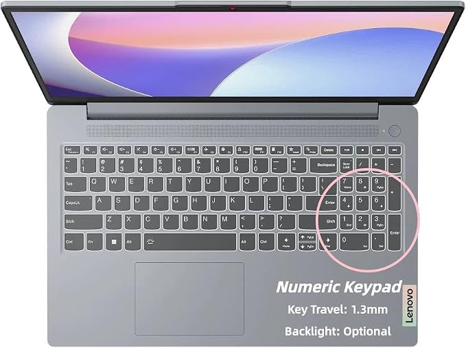 Lenovo IdeaPad Slim 3 Business Laptop | Intel Core i7-13620H Processor (10 Cores, Up to 4.9GHz) | 15.3″ WUXGA (1920 x 1200) IPS | 8GB DDR5 RAM | 512GB SSD | Numeric Keypad | Windows 11 | WiFi 6 - Image 7