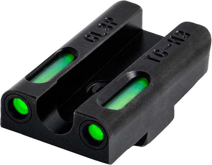Truglo TFX PRO Handgun Sight, Glowing Shock Proof Tritium and Fiber Optic Night - Image 2