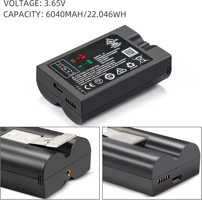 1 Pack V4 6040mAh Battery Replacement - Image 2