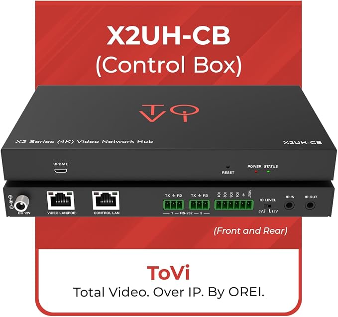 ToVi X2 Series IP Video Network Hub & Control Box - Image 2