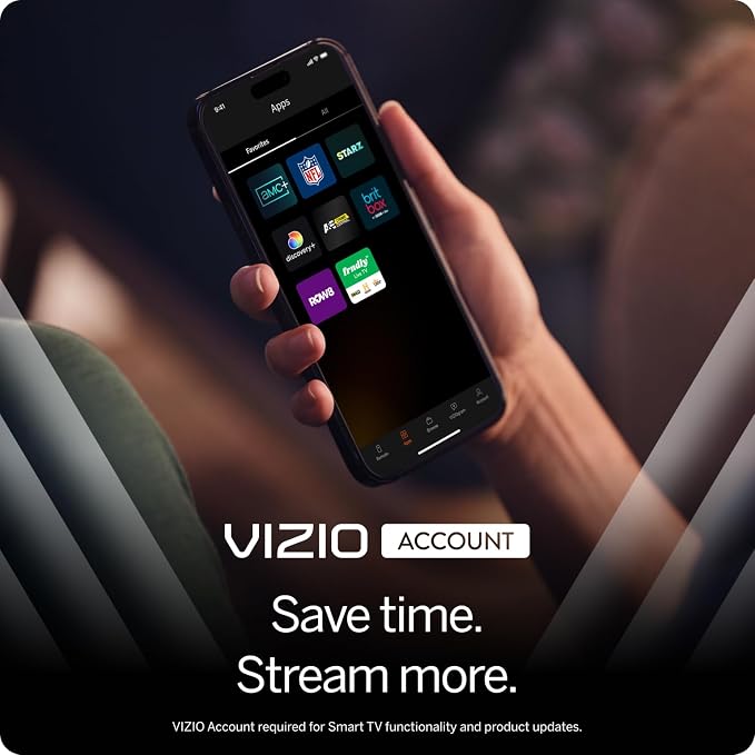 VIZIO 40-inch Full HD 1080p Smart TV with DTS Virtual: X, Alexa Compatibility, Chromecast Built-in, Bluetooth Headphone Capable (Renewed) - Image 4