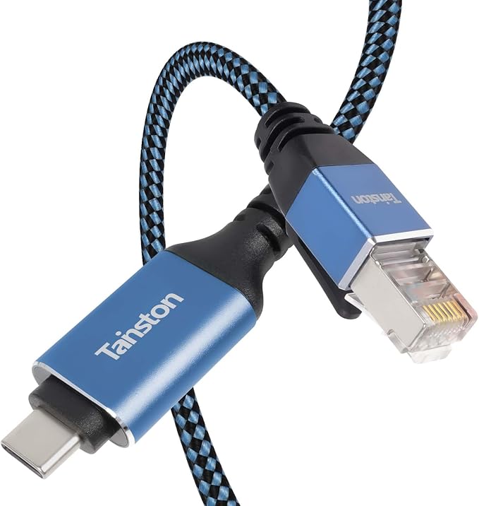 USB C to Ethernet Cable, 15Ft Type C to RJ45 Cable, USB C to Gigabit Ethernet - Image 6