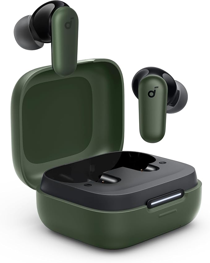 Soundcore P30i by Anker Noise Cancelling Earbuds, Hands-Free Viewing | Strong and Smart Noise Cancelling, Powerful Bass, 45H Playtime, 2-in-1 Case and Phone Stand, IP54, Bluetooth 5.4 - Image 6