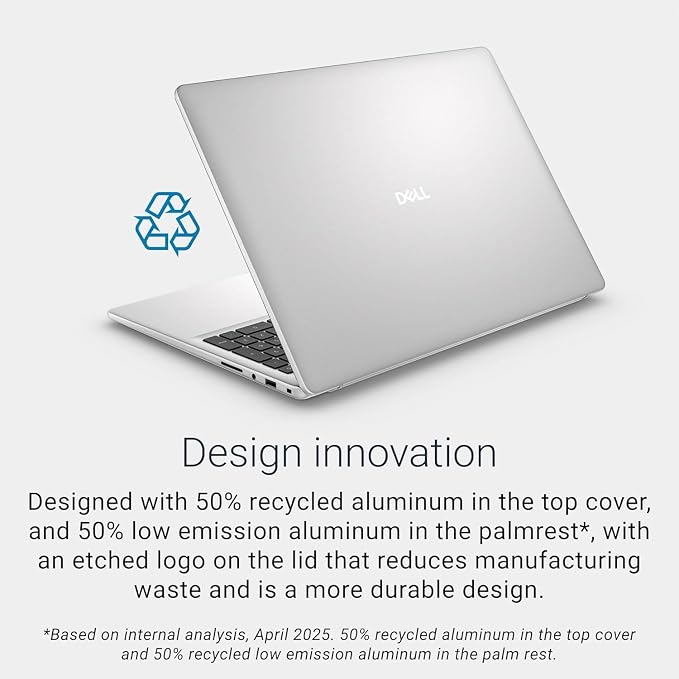 Dell 16 Touchscreen Laptop, Core 7 150U, 32GB DDR5 RAM 5200MT/s, 2TB SSD | 16:10 FHD+ 300nits WVA/IPS Display, Full-size Backlit Keyboard with Number Pad, Fingerprint Reader, Ai Copilot Key, Win11 Pro - Image 8