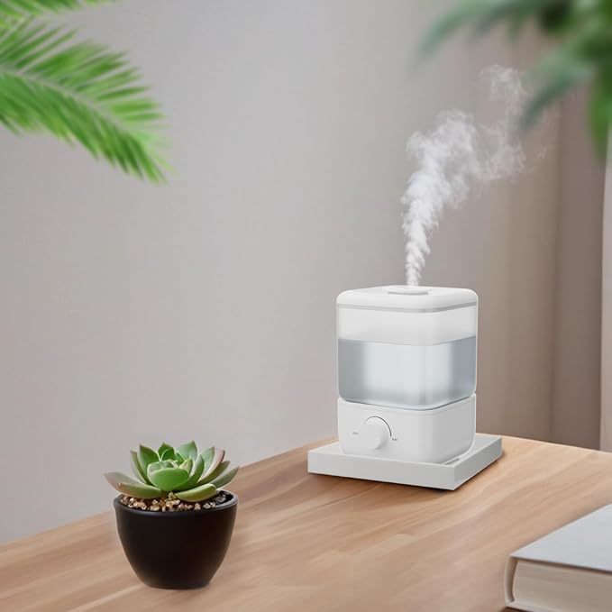 Acrylic Humidifiers Tray for LEVOIT Classic 160 Top-Fill Humidifiers 2.5L Tank, Leak-Proof Tray, Moisture-Proof Humidifier Tank Floor(Not Include Humidifier) (White, 2.5L) - Image 3