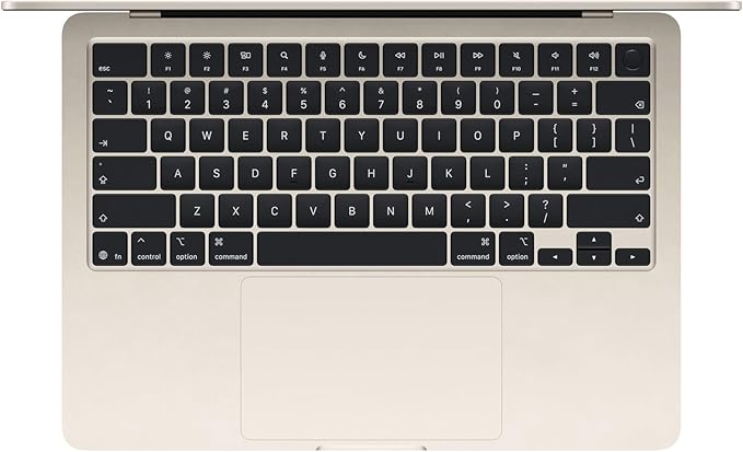Apple 2026 MacBook Air 13-inch Laptop with M5 chip: Built for AI, 13.6-inch Liquid Retina Display, 16GB Unified Memory, 1TB SSD, 12MP Center Stage Camera, Touch ID, Wi-Fi 7; Starlight - Image 2
