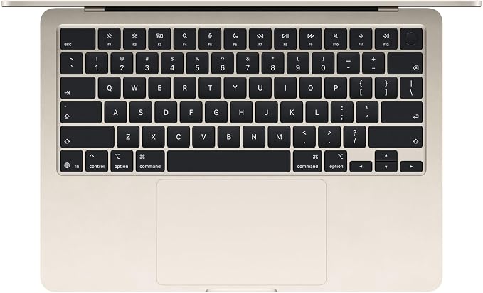 Apple 2026 MacBook Air 13-inch Laptop with M5 chip: Built for AI, 13.6-inch Display, 24GB Unified Memory, 1TB SSD, 12MP Center Stage Camera, Touch ID, Wi-Fi 7; Starlight with AppleCare+ (3 years) - Image 2