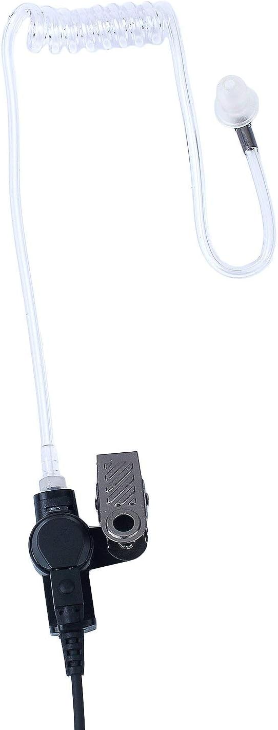 2 Pcs 2-Wire Surveillance Acoustic Tube Walkie Talkie Earpiece/Headset - Image 5