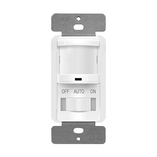 TOPGREENER in Wall PIR Motion Sensor Light Switch, Single Pole Occupancy Sensor by TOPGREENER