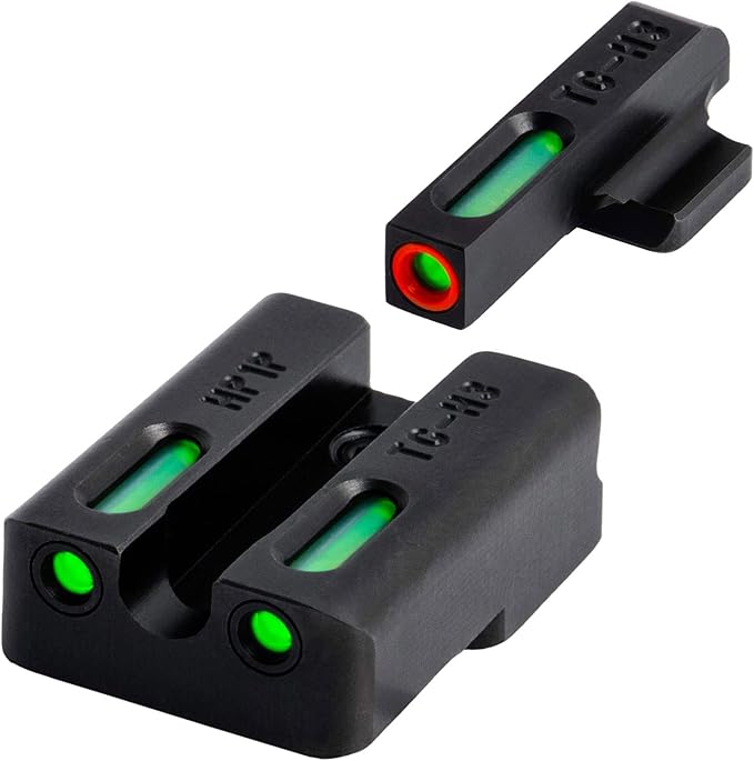 Truglo TFX PRO Handgun Sight, Glowing Shock Proof Tritium and Fiber Optic Night by TruGloInc-Sports