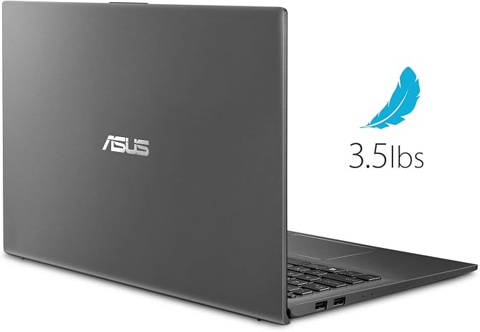 2020 ASUS VivoBook 15 15.6 Inch FHD 1080P Laptop (AMD Ryzen 3 3200U up to 3.5GHz, 16GB DDR4 RAM, 512GB SSD, AMD Radeon Vega 3, Backlit Keyboard, FP Reader, WiFi, Bluetooth, HDMI, Windows 10) (Grey) - Image 5