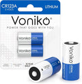 Voniko CR123A Lithium Batteries – Photo Non-Rechargeable Lithium Battery –3 by Voniko