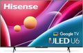 Hisense ULED 4K Premium 65U6H Quantum Dot QLED Series 65-Inch Smart Google TV, Dolby Vision Atmos, Voice Remote, Compatible with Alexa (2022 Model) Black by Hisense
