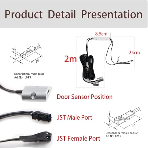 Motion Sensor Light Switch, IR Sensor Switch Door Activated Light Switch - Image 2