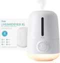 Frida Baby 3-in-1 XL Top Fill Humidifier for Bedroom, Cold & Flu Relief, 6L Tank Cool Mist Humidifier + Diffuser for Large Rooms, Mold Resistant, Nightlight, Auto-Off, Quiet, Essential Oil Diffuser by Frida