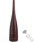 Cool Mist Humidifier，Elecameier Air humidifier for Home/Bedroom with Remote Control 2.3L Smart Air Humidifier for Desk/Office/Bedroom 25dB Whisper Quiet with Auto Shut off dark wood by Elecameier