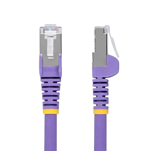 StarTech.com 6ft Purple CAT6a Ethernet Cable, Snagless RJ45, 100W PoE++ - Image 2